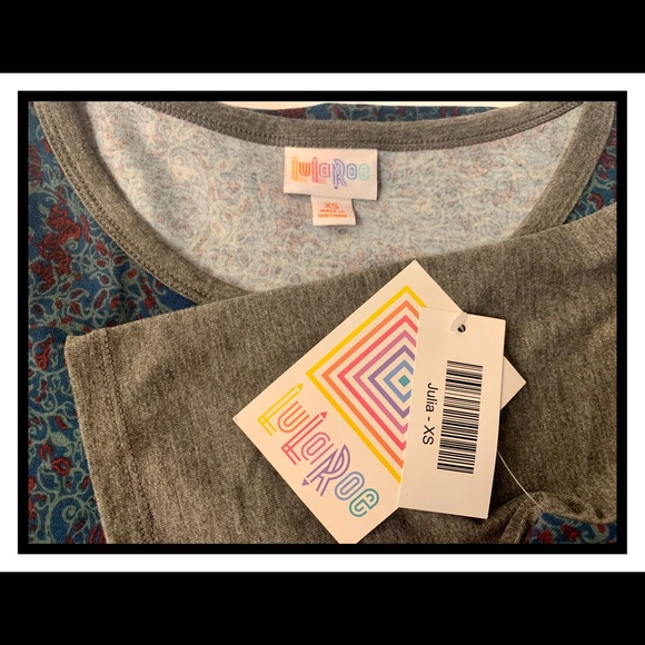 🆕 LuLaRoe Julia Dress - Picture 3 of 5